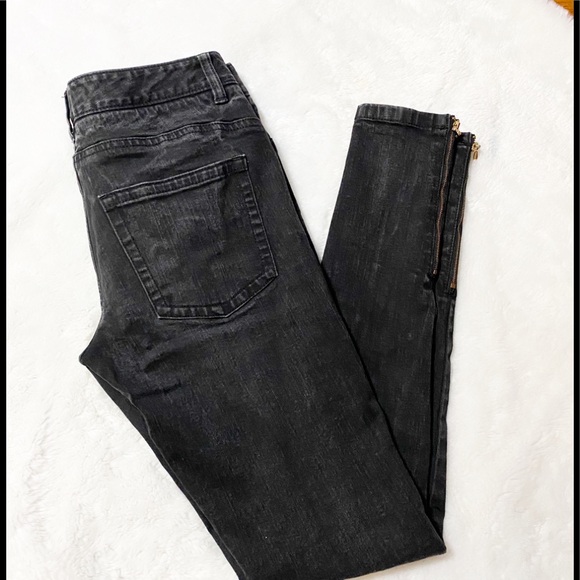 Theory Ankle Zip Up Skinny Jeans - Picture 8 of 8
